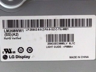 20.0“ het Industriële Lcd Comité CSHD 111PPI LM250WW1-SSA2 van 250cd/M2 NTSC