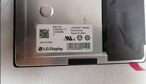 12.3“ het Landschap LA123WF4-SR08 van de Symmetrie167ppi Tft Lcd Vertoning 600cd/M2